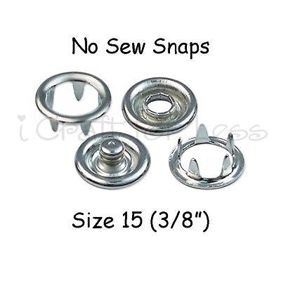 21mm Sew-On Snaps - 1 Gross (144 pcs) – Panda Int'l Trading of NY, Inc