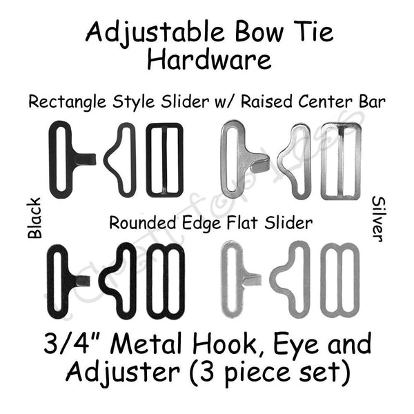 Huele 10pcs DIY Accessories Bow Tie Adjustable