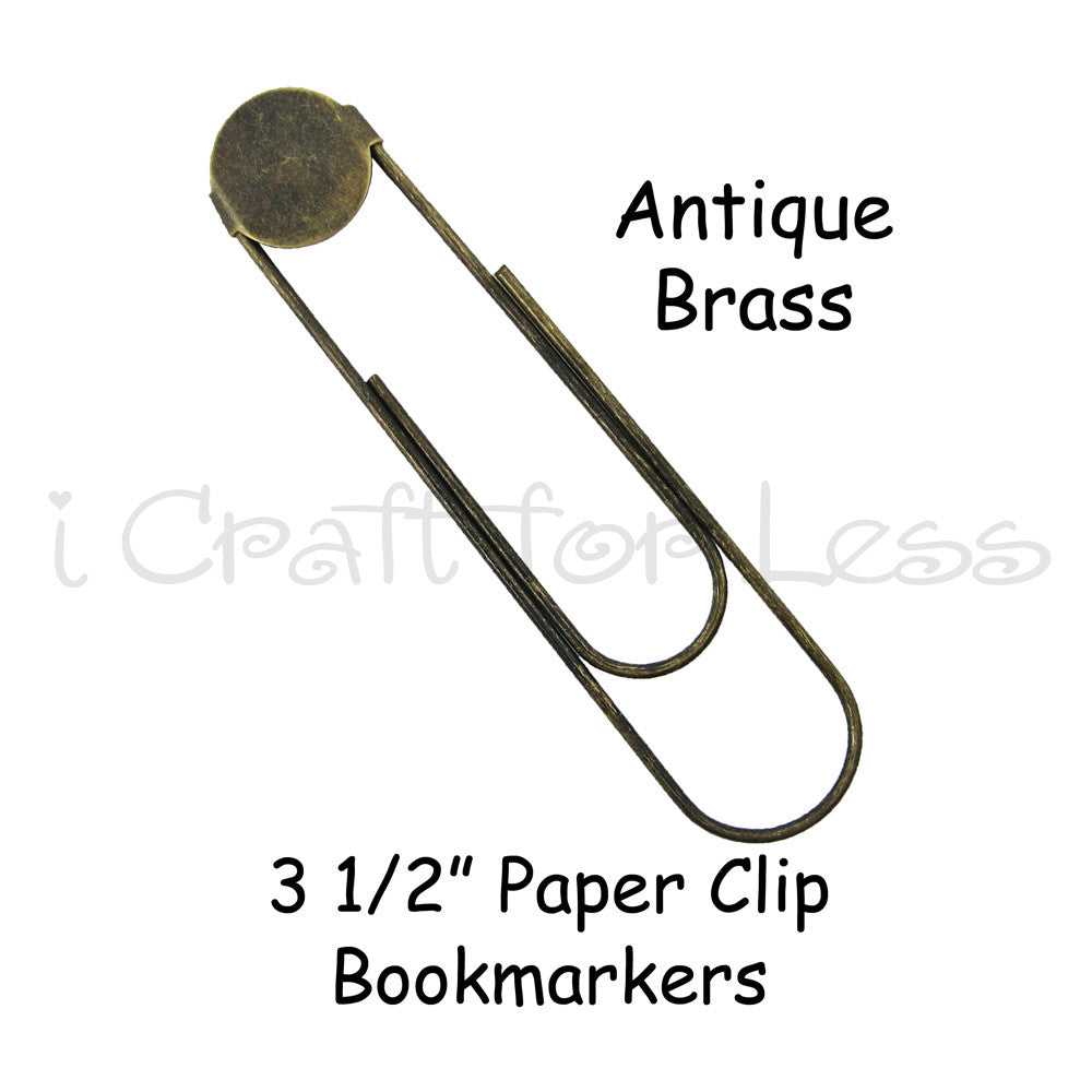 Fabric Covered Button Paper Clips / Book Markers DIY Kit – i Craft for Less