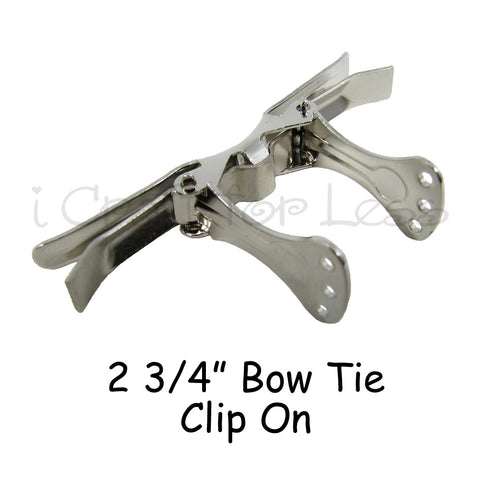5 SMALL Clip on Tie Hardware / Neck Tie Clip on Hardware SEE