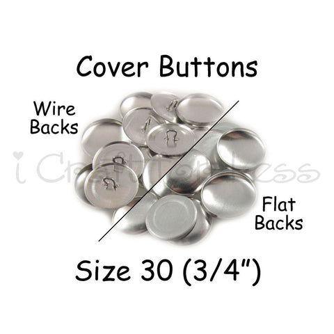 Size 30 Cover Buttons